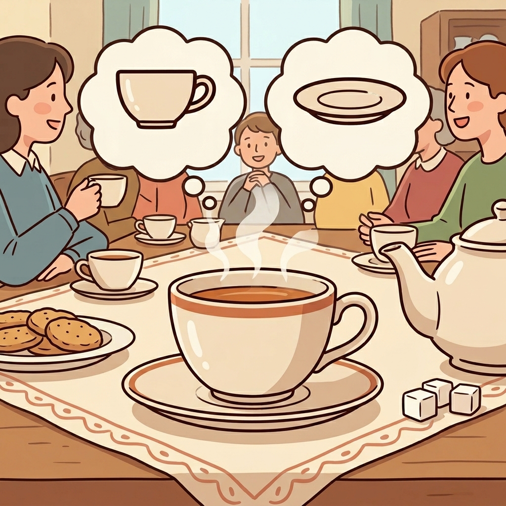 saucer mnemonic english