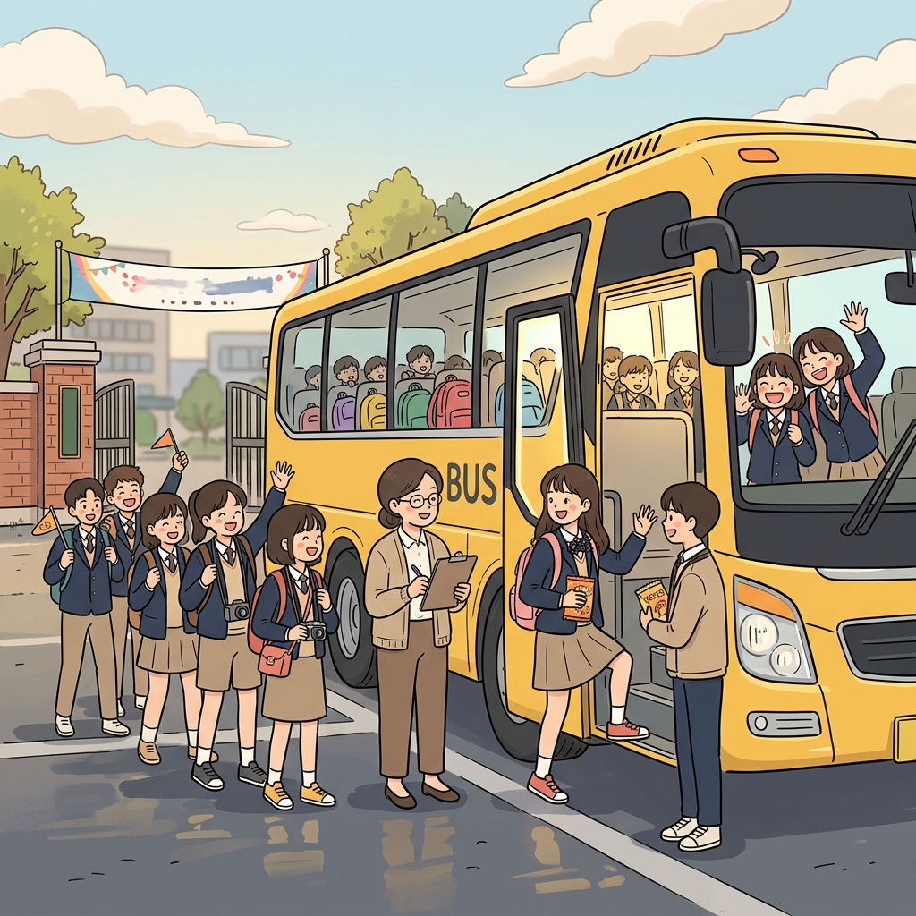 school trip concept