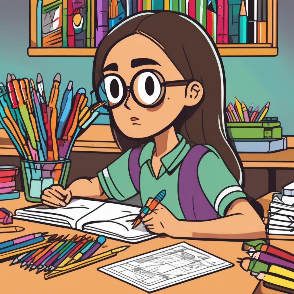 school supplies rhyme