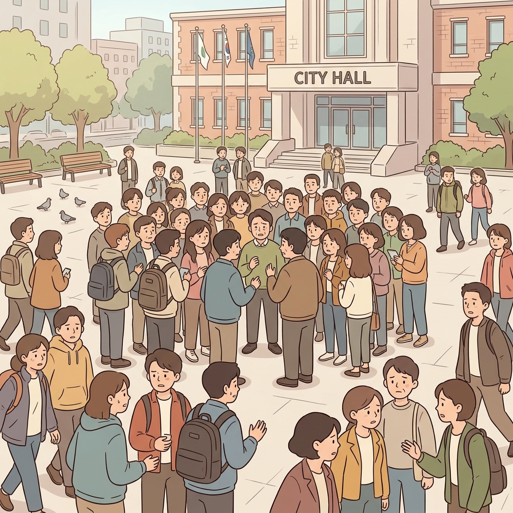 새 정책에 대한 여론은 빠르게 반대로 돌아섰다.
