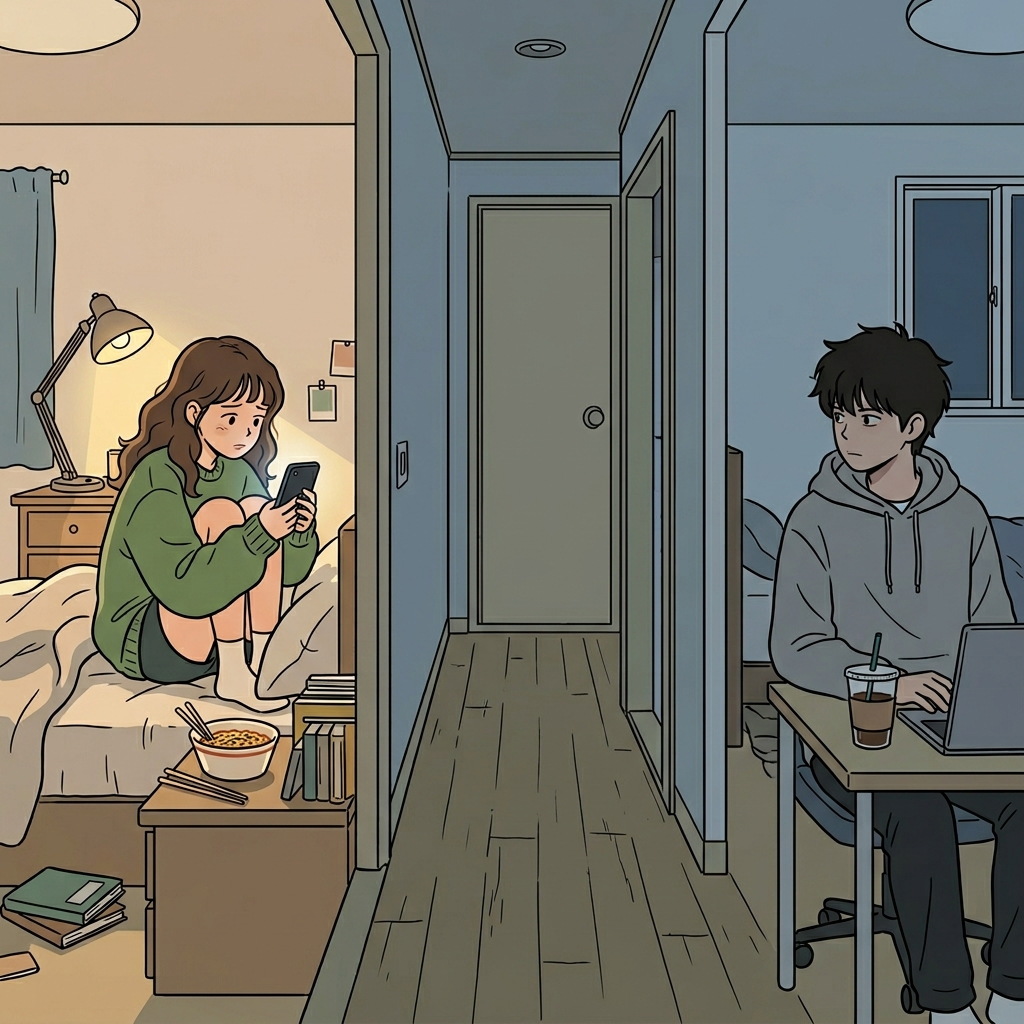 그 분리는 망설임으로 시작됐다 — 그리고 천천히 고립으로 변해갔다.