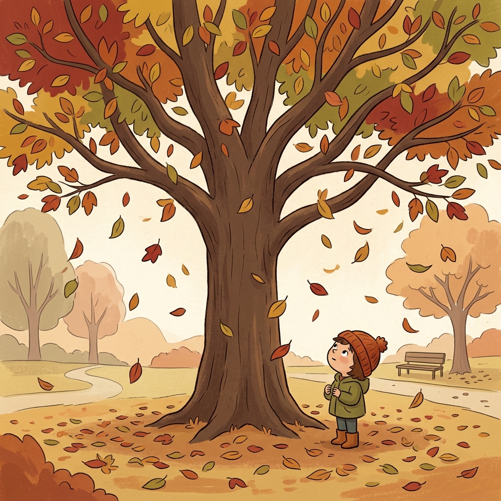 The tree shed its leaves in autumn.