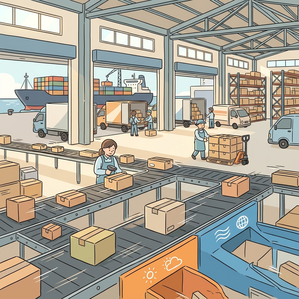 shipping concept