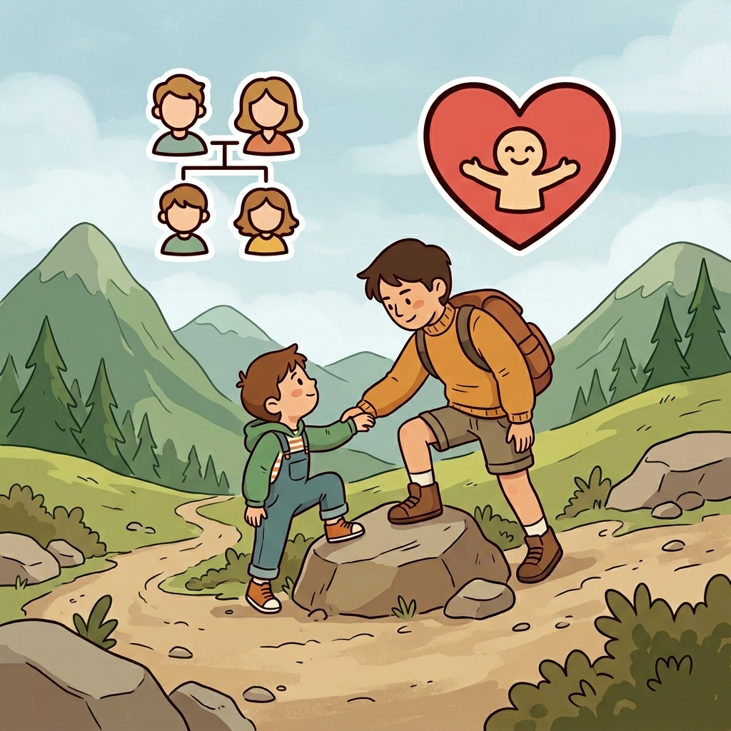 siblings mnemonic english