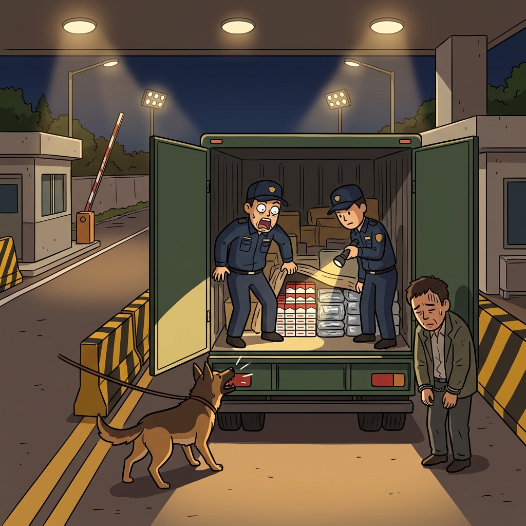 smuggling concept