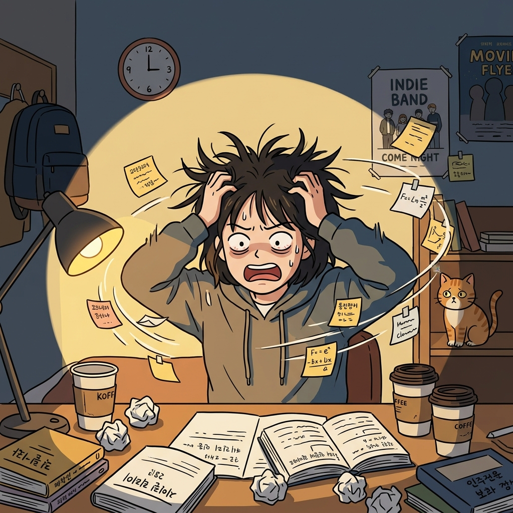 stressed-out concept