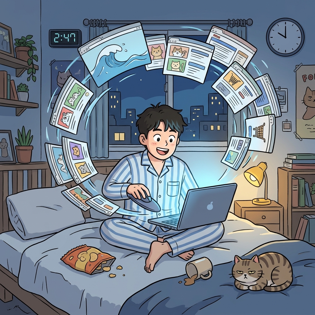 surf the net concept