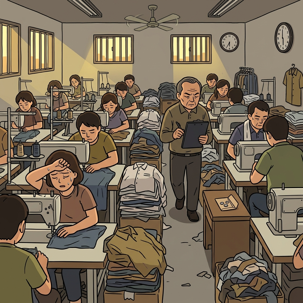 sweatshop concept