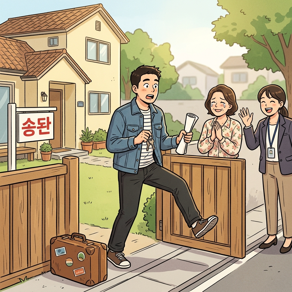 몇 년을 망설이다가 드디어 큰맘 먹고 집을 샀다.