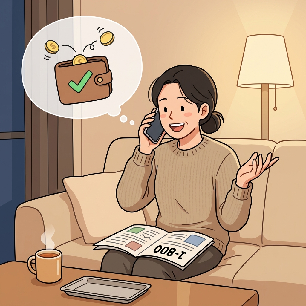 무료 상담 번호로 전화했더니 요금 걱정 없이 편하게 도움받았다.