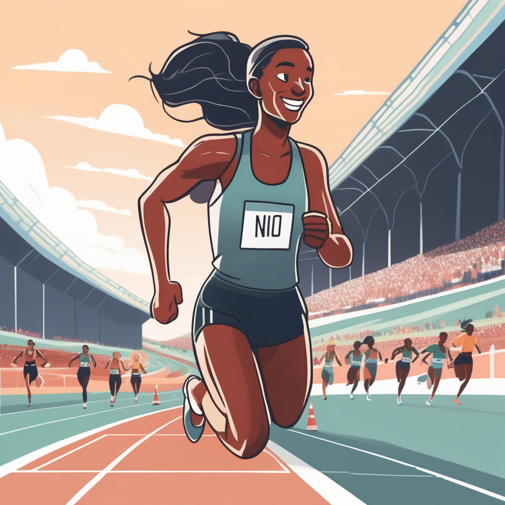 track and field rhyme