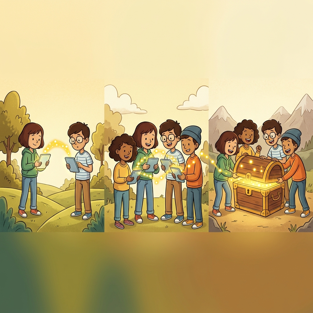 The transferable points were shareable with friends and became more valuable to the whole team.