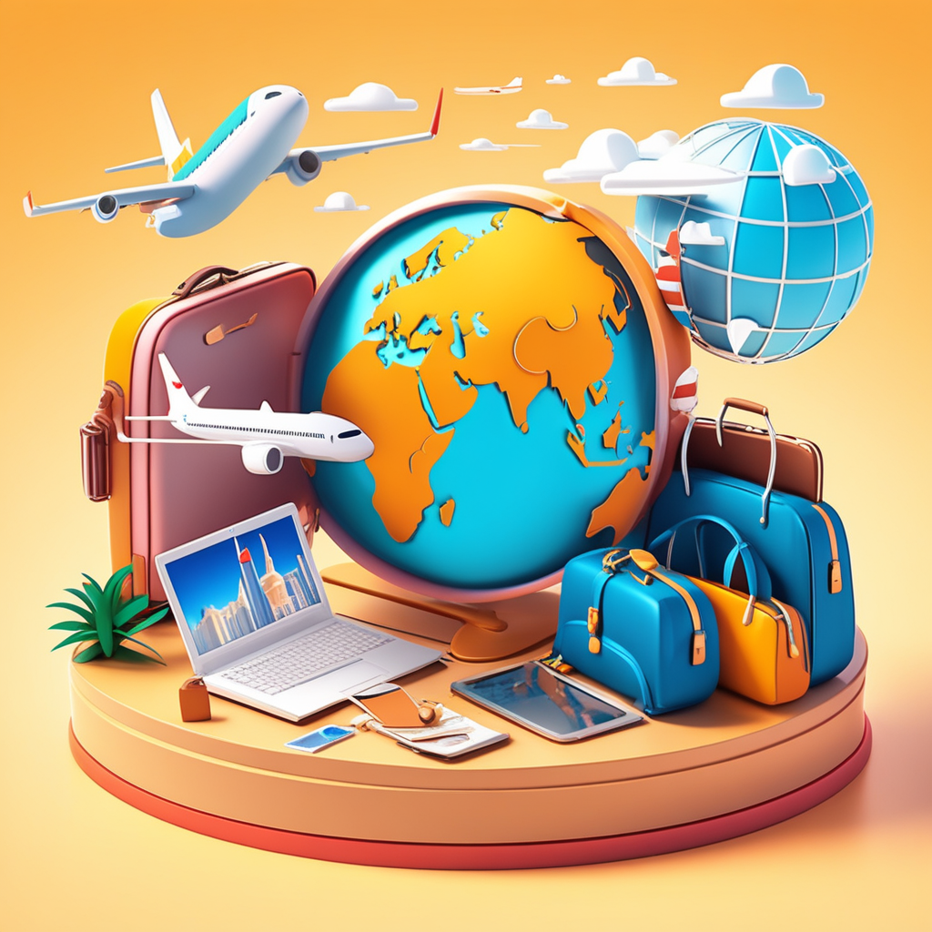 travel agency concept