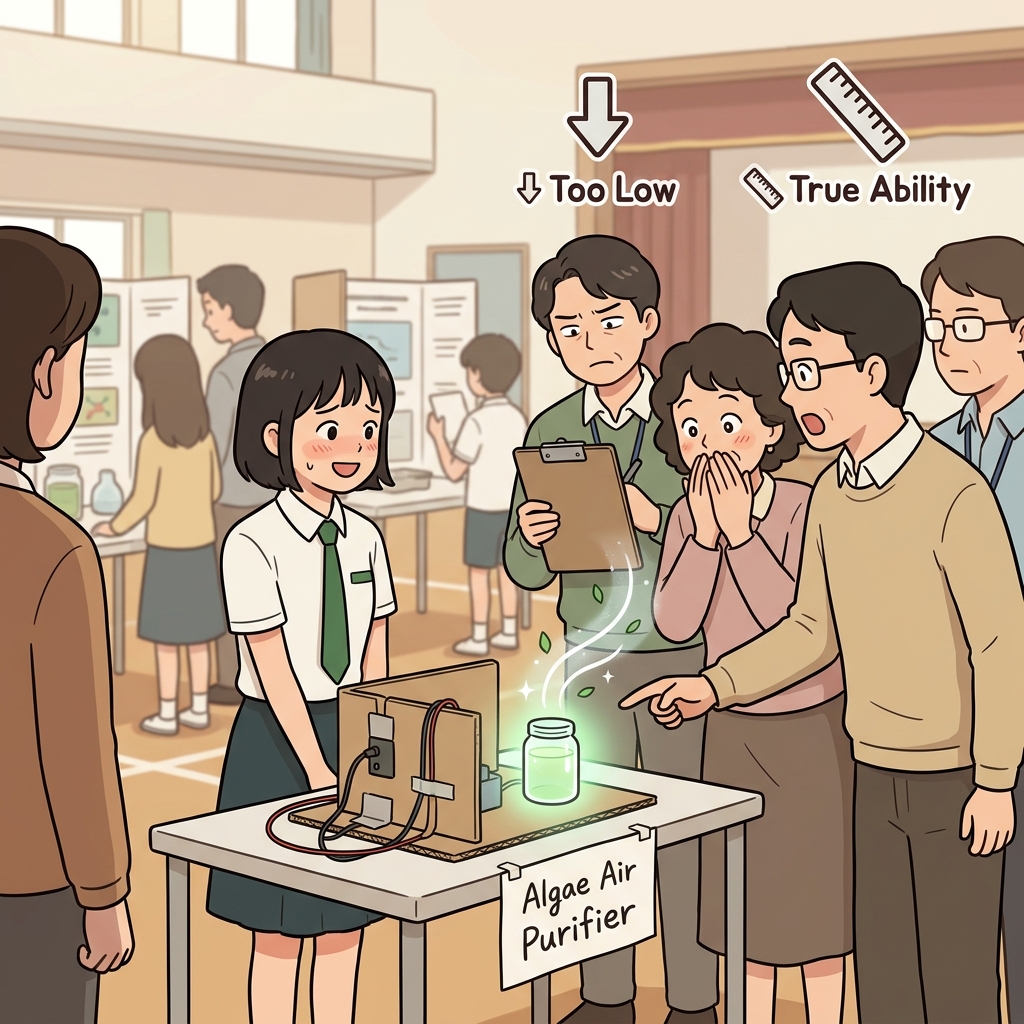 Many people underestimated the young inventor's brilliant idea.