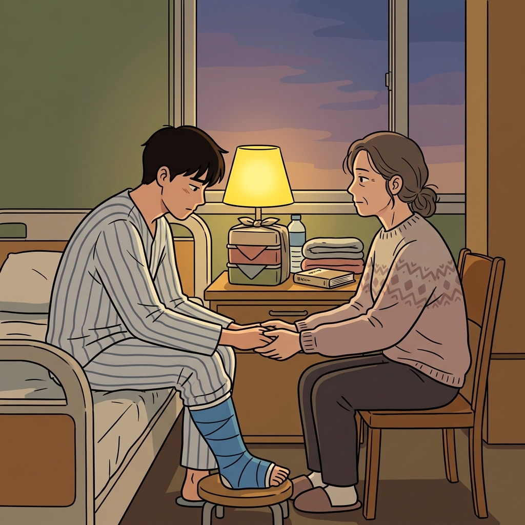 Her unfailing support kept him going through every setback.