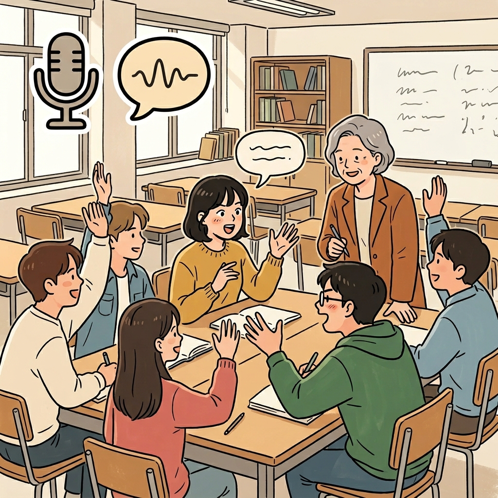 The teacher gave verbal instructions, and the students listened carefully. (VERBAL → VERB + VOICE → words spoken with a voice)