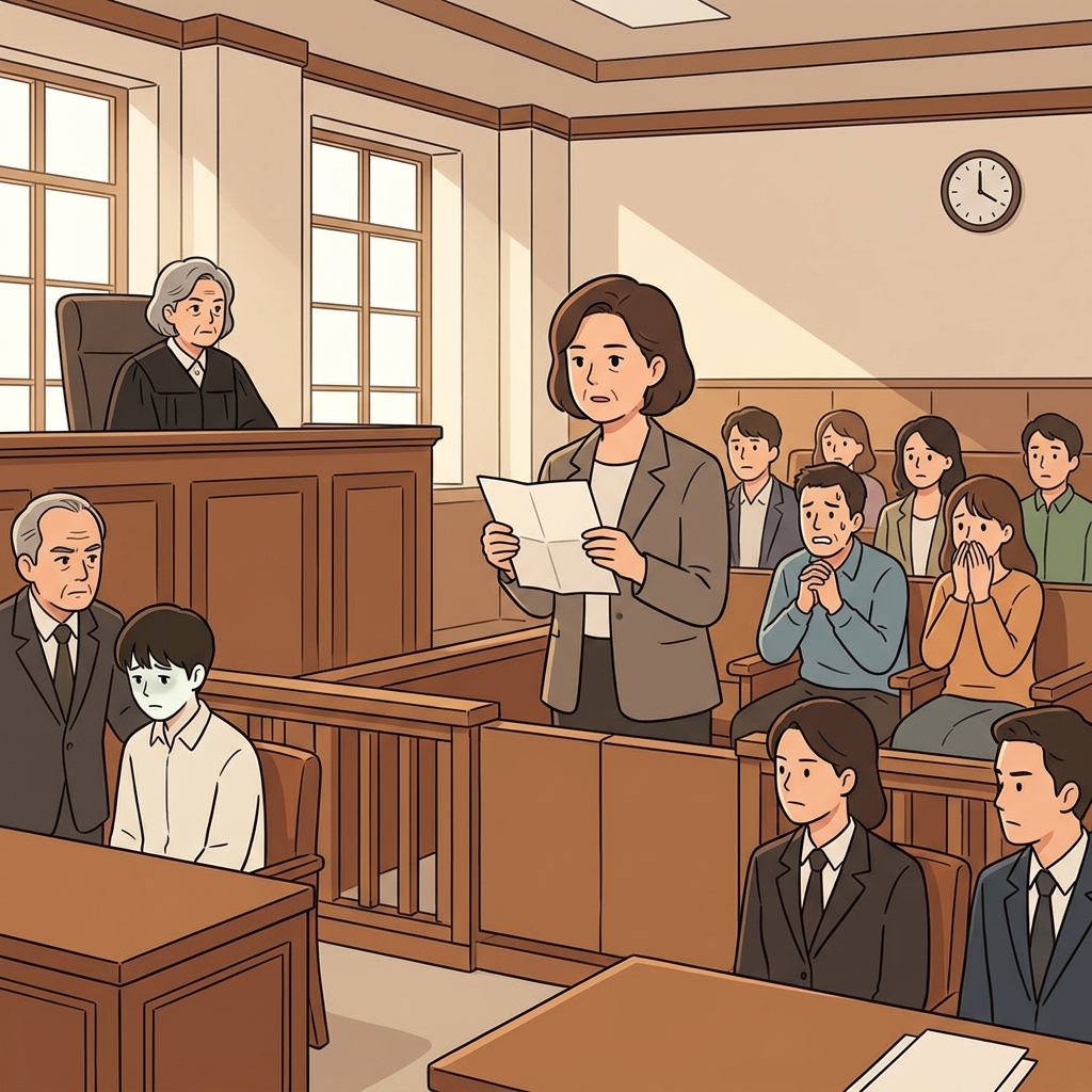 The jury announced its verdict after three days of deliberation.