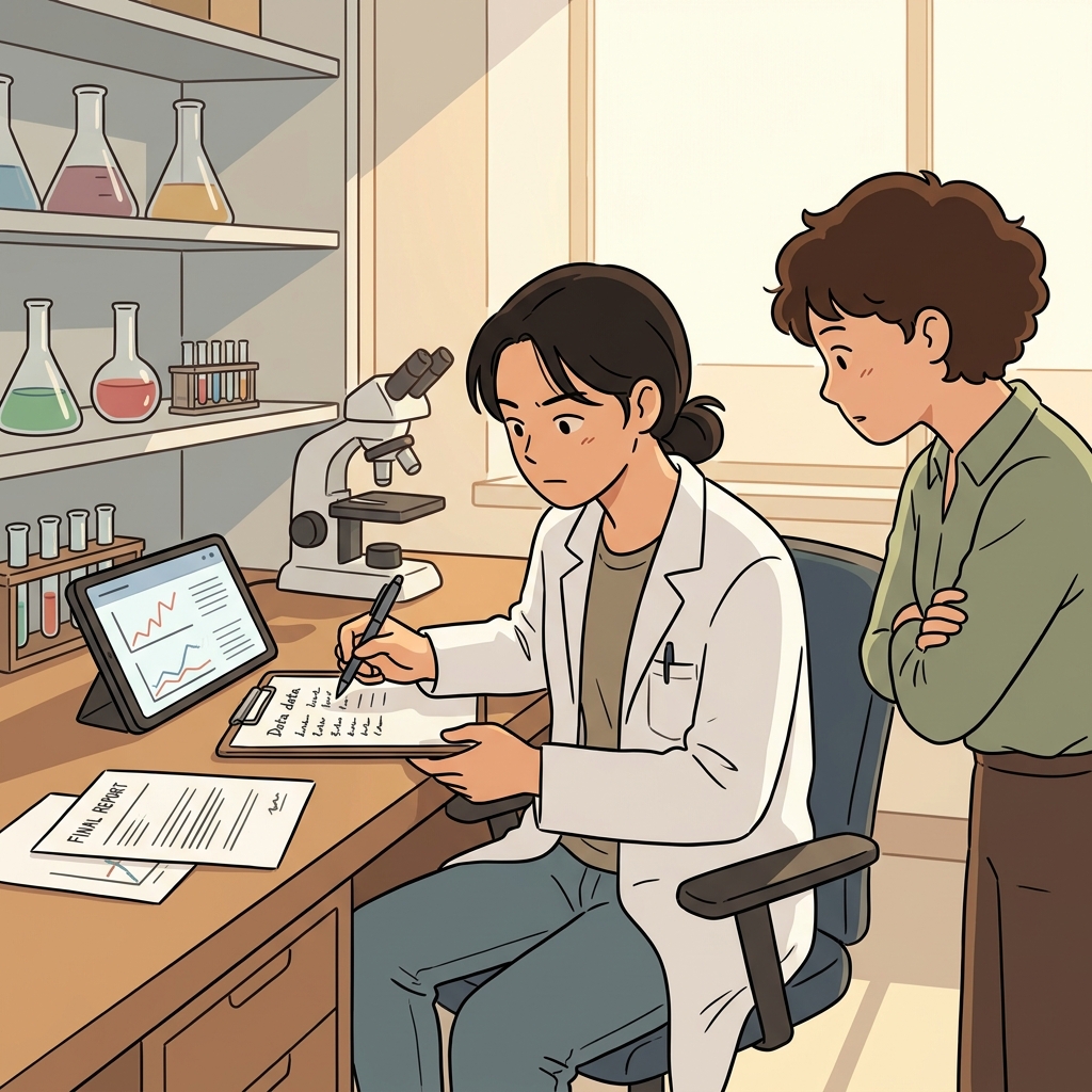 The scientist presented verifiable evidence before publishing the results.