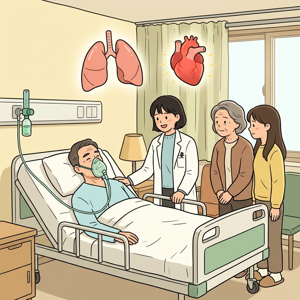 Oxygen is vital because people cannot live without it. (Vital means essential for living.)