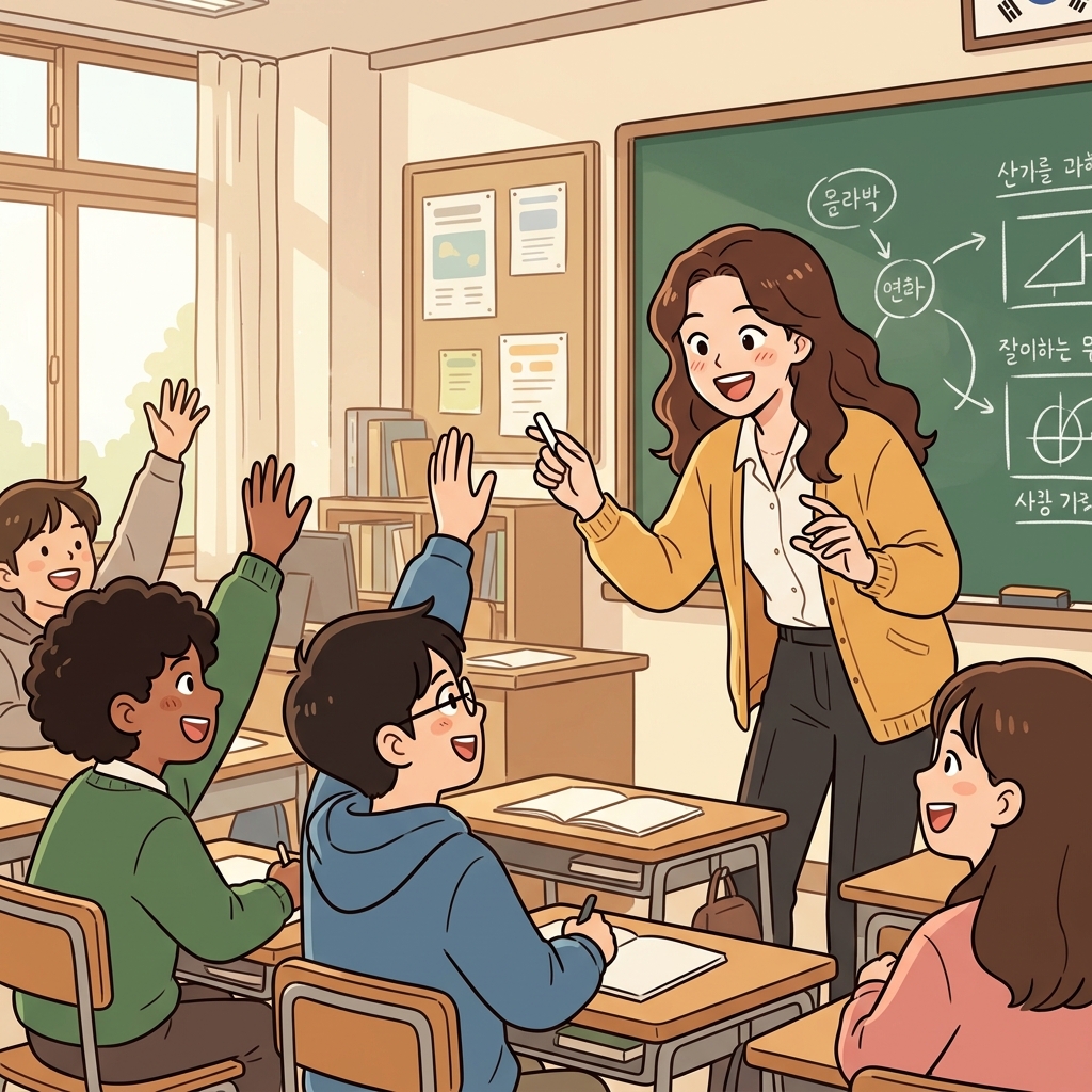The young teacher inspired her students with great zeal.